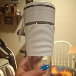White Insulated Travel Mug